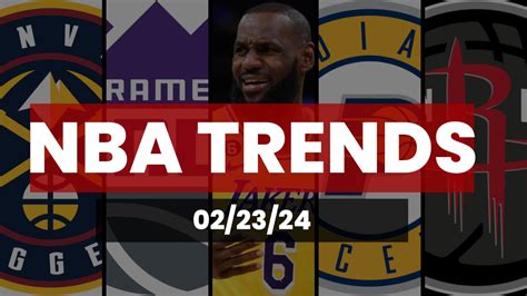 nba betting trends|2024.